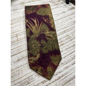 STRUCTURE Deep Purple/burgundy Green Made In USA With Imported Fabric COTTON